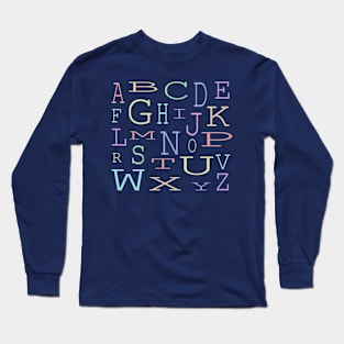 Alphabet Long Sleeve T-Shirt